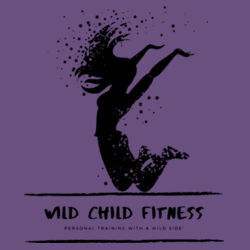 Wild Child Fitness - Unisex Triblend Three-Quarter Sleeve Raglan Design