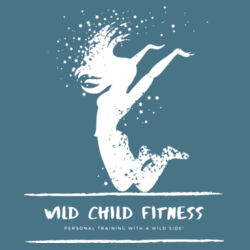 Wild Child Fitness - Women's Racerback Cropped Tank Design