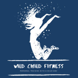 Wild Child Fitness - Multi-Color Spiral Short Sleeve T-Shirt Design