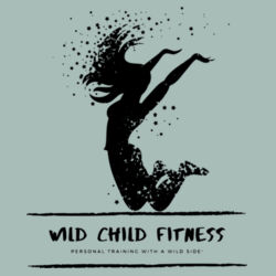 Wild Child Fitness - Women's Cropped Crew Fleece Design