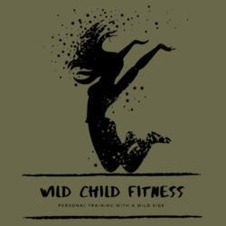 Wild Child Fitness - Women's Crop Tee Design