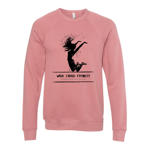 Wild Child Fitness - Unisex Sponge Fleece Raglan Sweatshirt Thumbnail