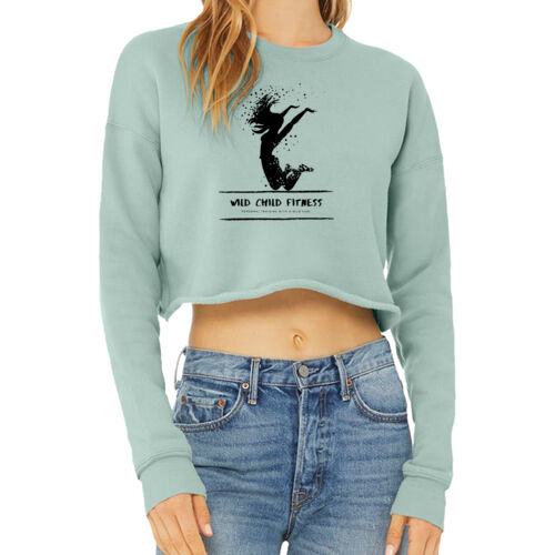Wild Child Fitness - Women's Cropped Crew Fleece Thumbnail